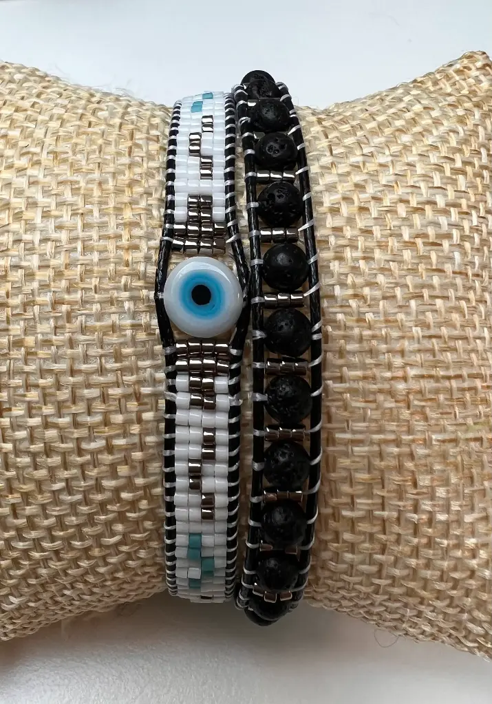 Double occhietto noir