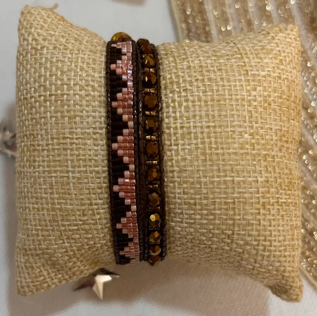 Double Pyramide marron