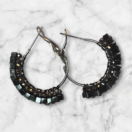 BO tissage S Noir & Argent 