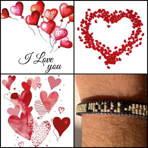 LOVE argent